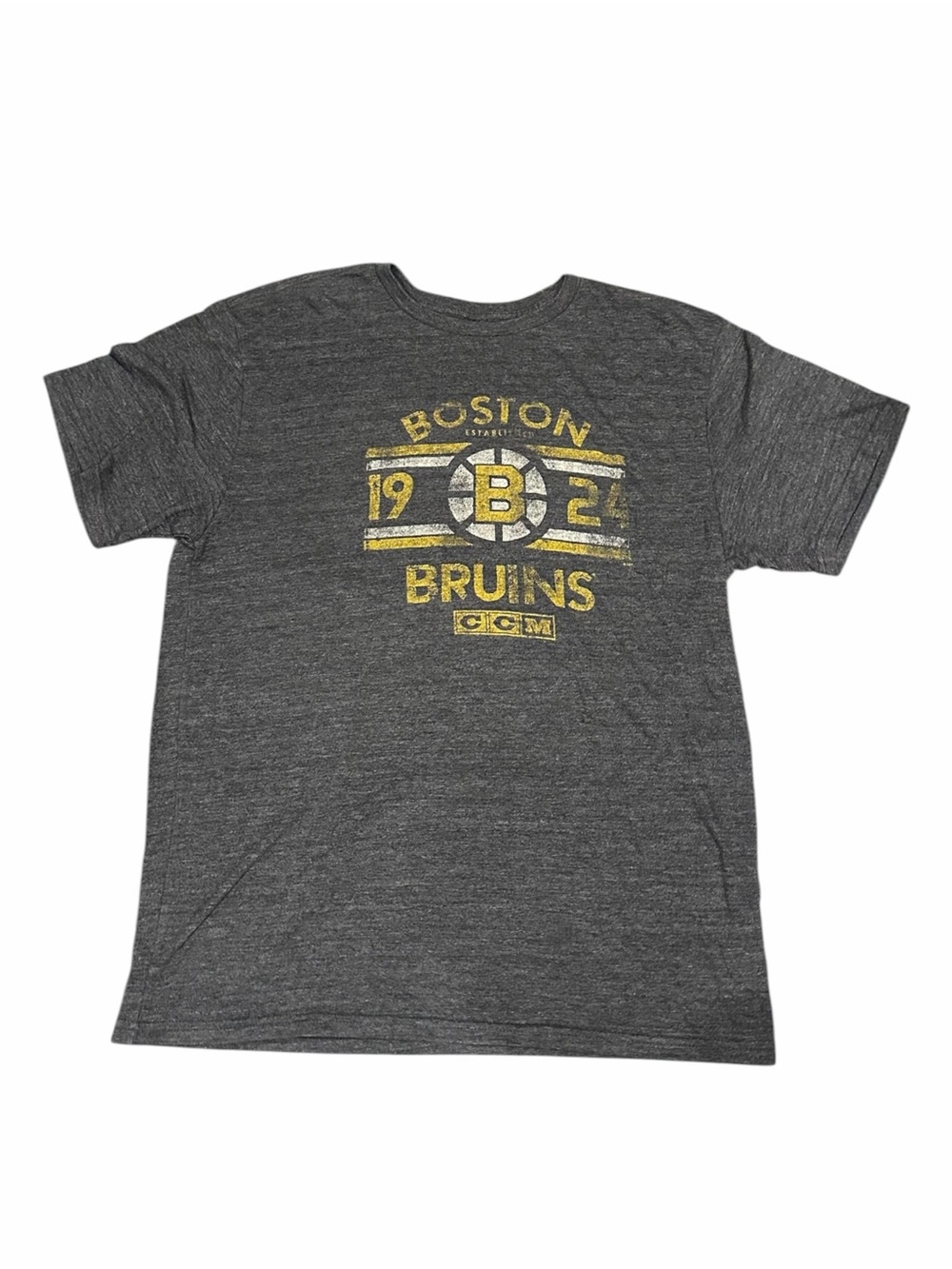 Vintage Boston Bruins 1924 tee shirt CCM Men’s large